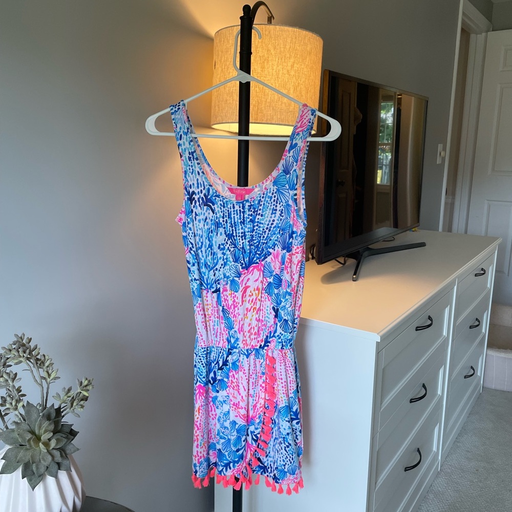 Lilly Pulitzer Jarret Romper size XS.